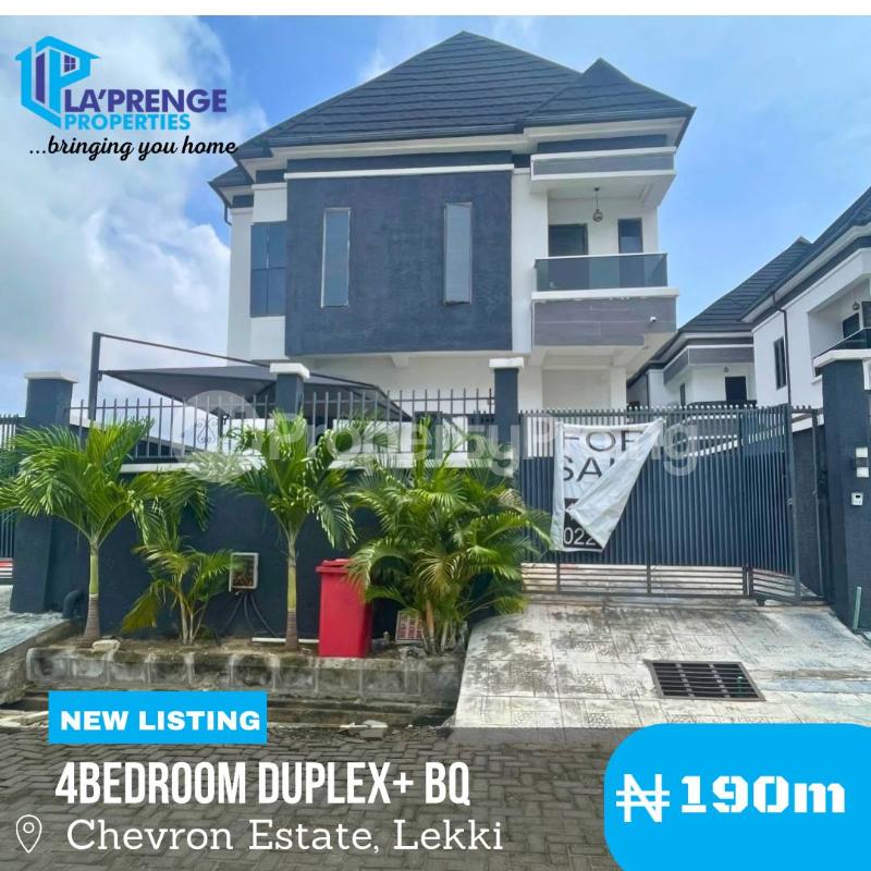 4 bedroom House for sale Chevron Estate Lekki Lagos - 0