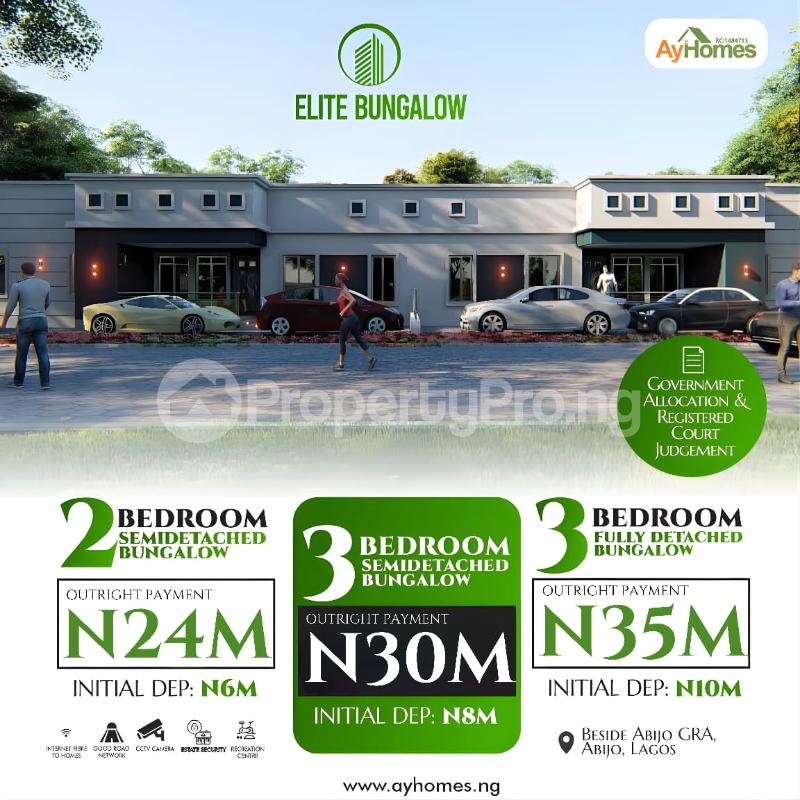 3 bedroom House for sale Elite Bungalow Estate /corona School Abijo Ajah Lagos
