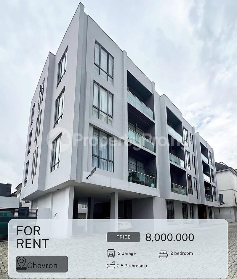 2 bedroom House for rent Chevron Lekki Lagos
