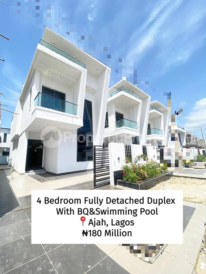 4 bedroom House for sale Ajah Lagos