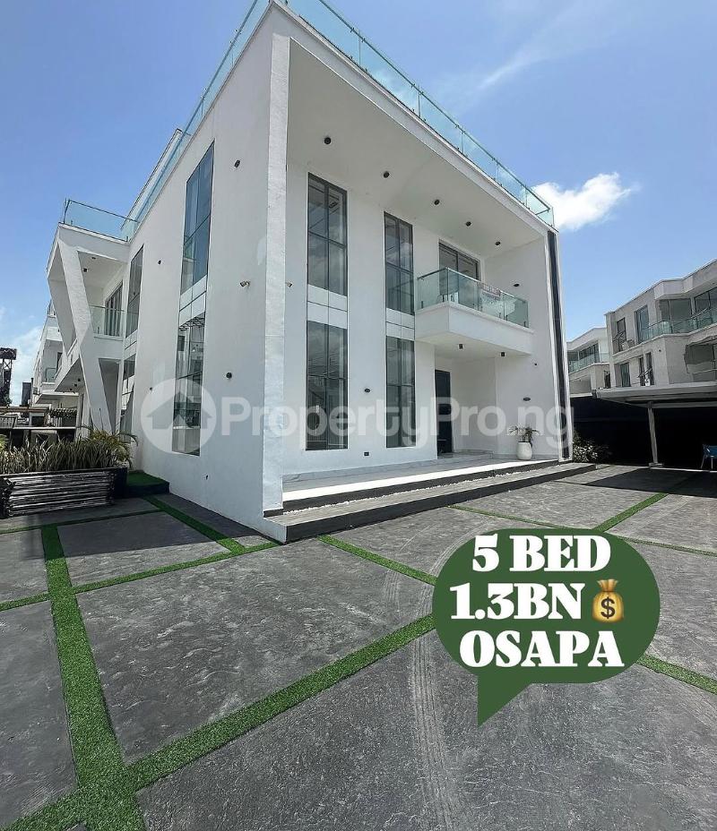 5 bedroom House for sale Osapa london Lekki Lagos