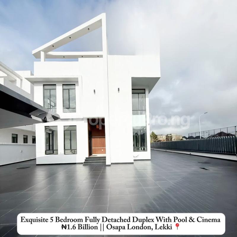 5 bedroom House for sale Osapa london Lekki Lagos