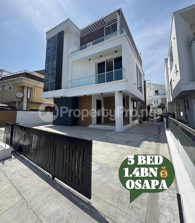 5 bedroom House for sale Osapa london Lekki Lagos