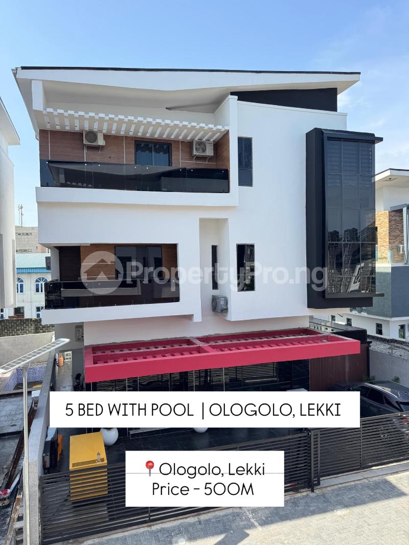 5 bedroom House for sale Ologolo Lekki Lagos