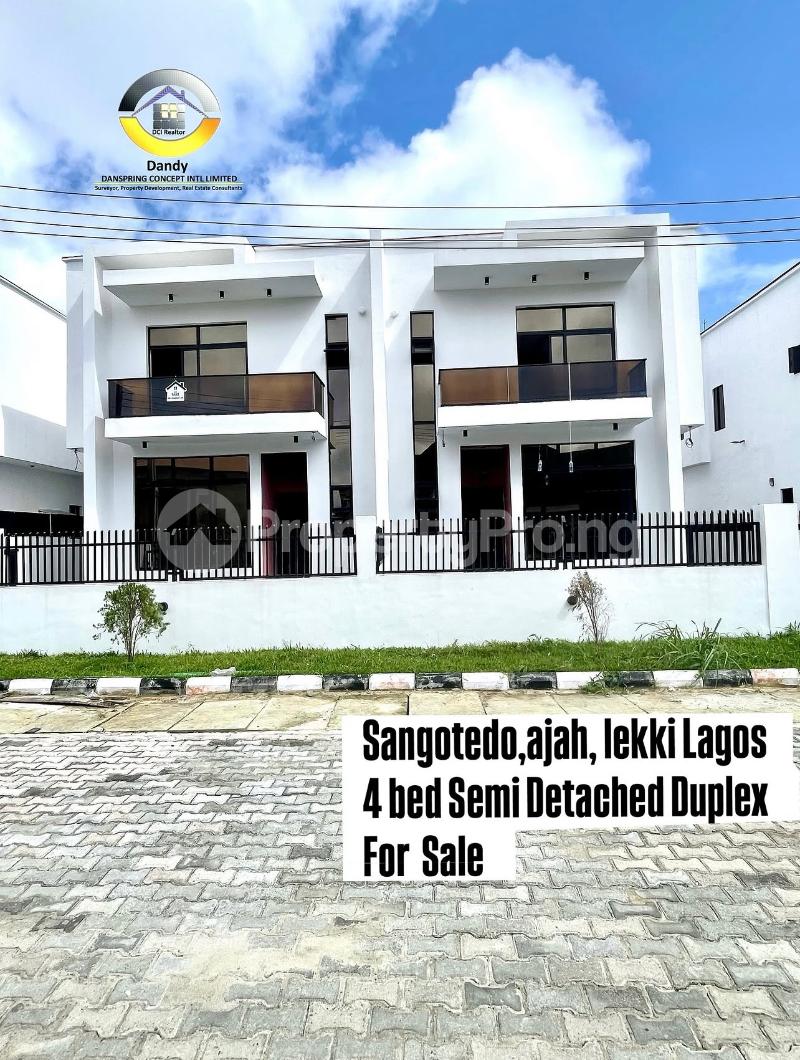 4 bedroom House for sale Sangotedo Ajah Lagos