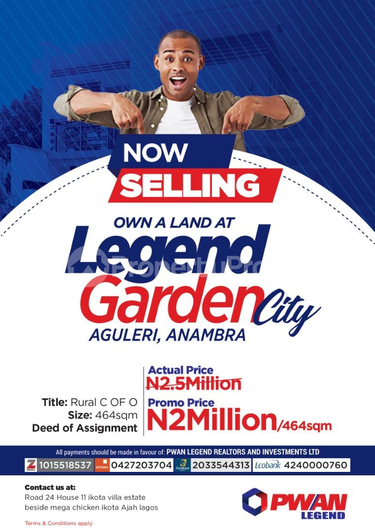 Land for sale Aguleri Anambra Anambra