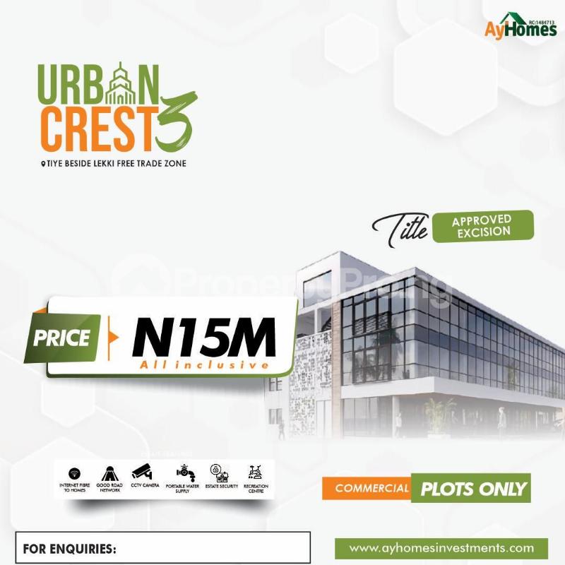 Land for sale Free Trade Zone Free Trade Zone Ibeju-Lekki Lagos