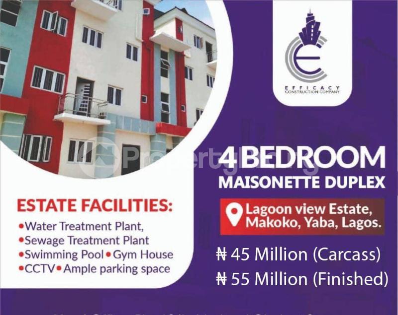4 bedroom House for sale Lagoon View Estate, Makoko Yaba, Lagos.* Yaba Lagos