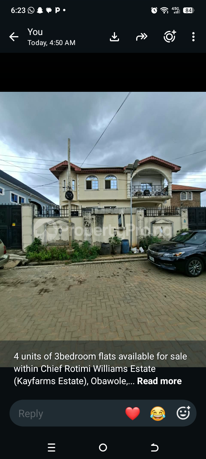 House for sale Chief Rotimi Williams Estate Ifako-ogba Ogba Lagos