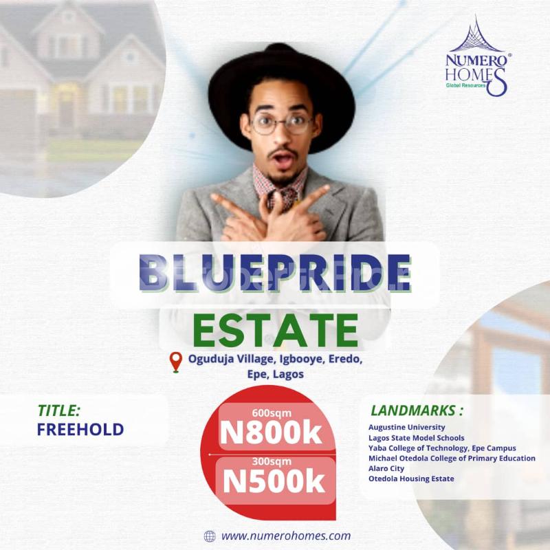 Land for sale Oguduja,village, Igbooye,eredo Epe Road Epe Lagos - 0