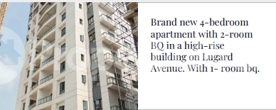 4 bedroom Flat / Apartment for rent Lugard Avenue Ikoyi Lagos
