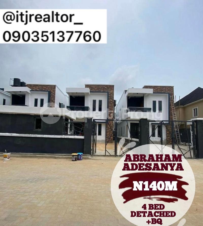 4 bedroom House for sale Abraham adesanya estate Ajah Lagos