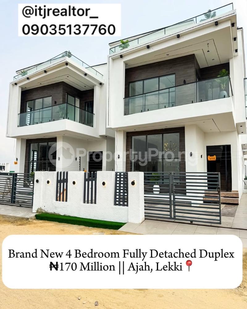 4 bedroom House for sale Ajah Lagos