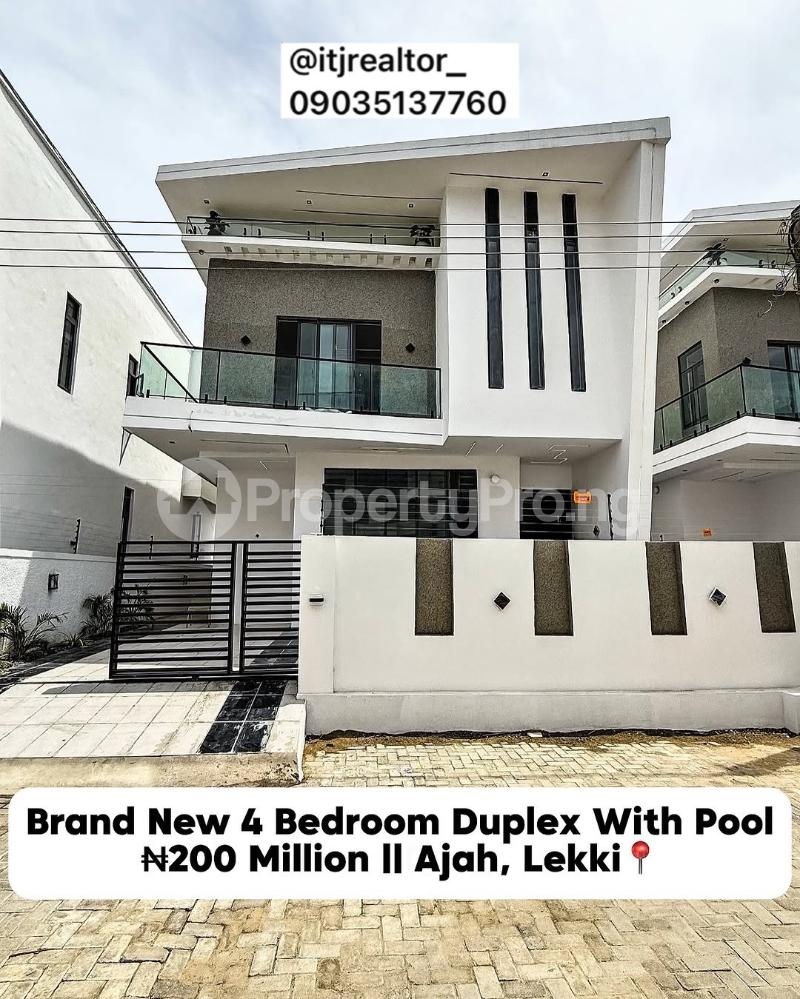4 bedroom House for sale Ajah Lagos