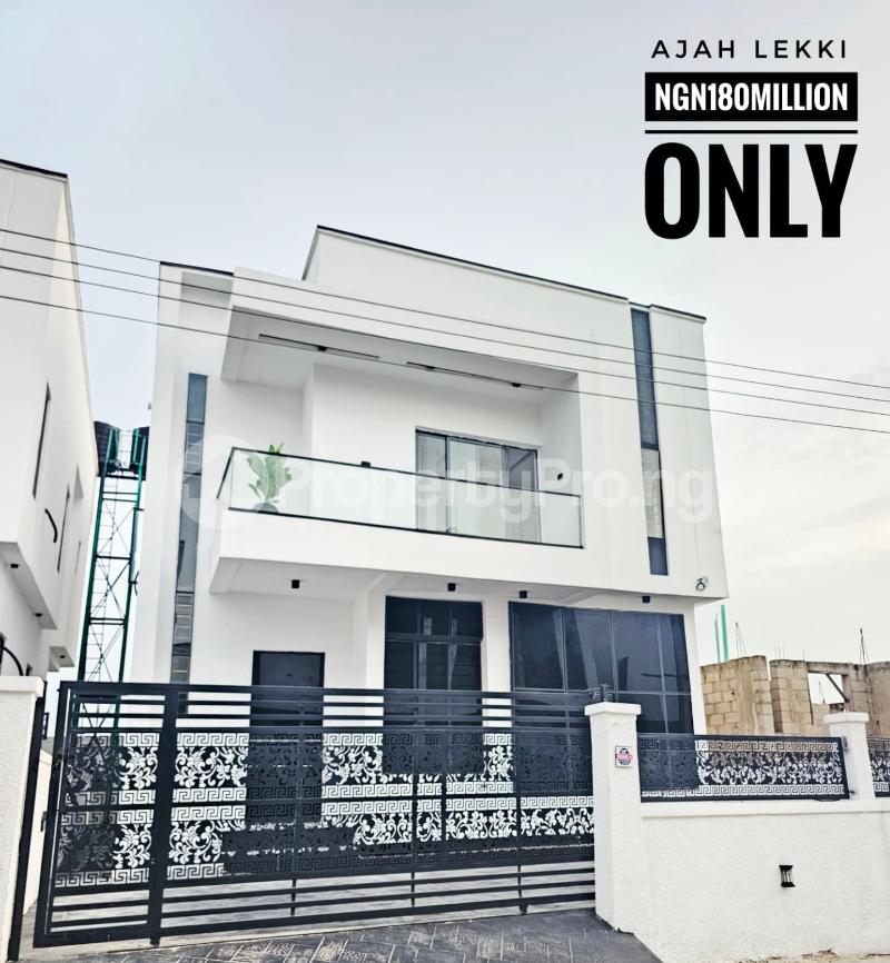 4 bedroom House for sale Ajah Lagos