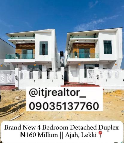 4 bedroom House for sale Ajah Lagos