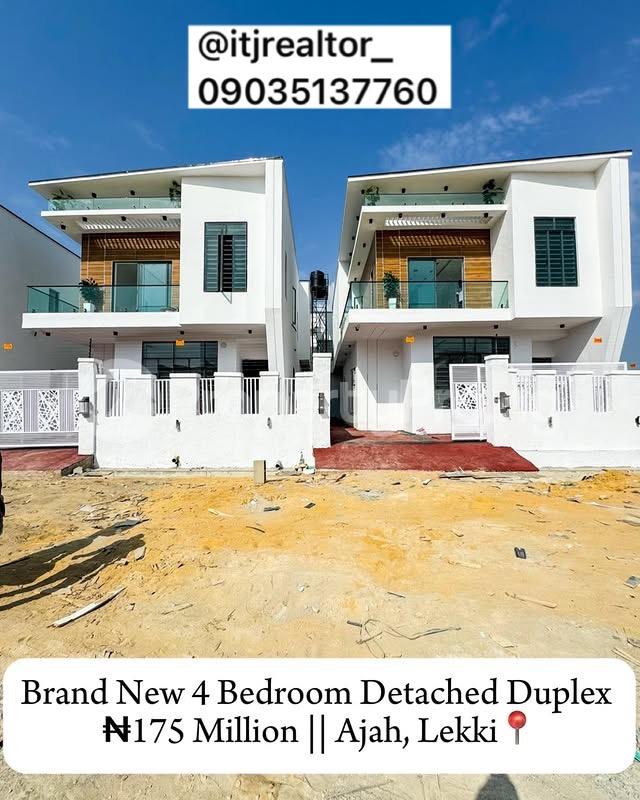 4 bedroom House for sale Ajah Lagos