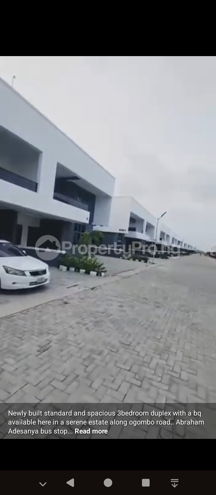 4 bedroom House for rent Ogombo Road Off Lekki-Epe Expressway Ajah Lagos