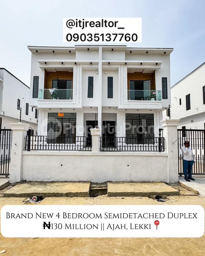 4 bedroom House for sale Ajah Lagos