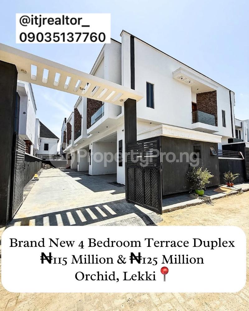 4 bedroom House for sale orchid Lekki Lagos