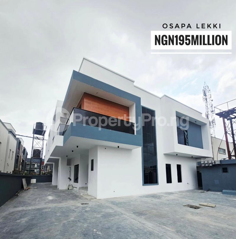 4 bedroom House for sale Osapa london Lekki Lagos