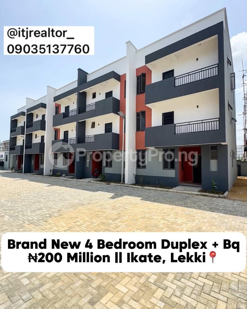 4 bedroom House for sale Ikate Lekki Lagos
