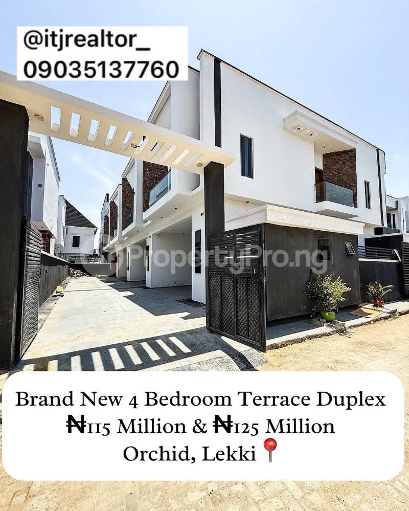 4 bedroom House for sale orchid Lekki Lagos
