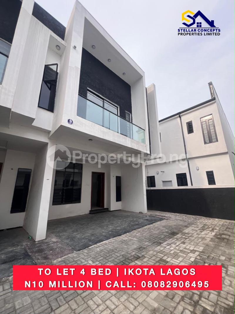 4 bedroom House for rent Ikota Lagos Ikota Lekki Lagos