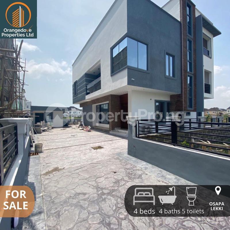 4 bedroom House for sale   Osapa london Lekki Lagos