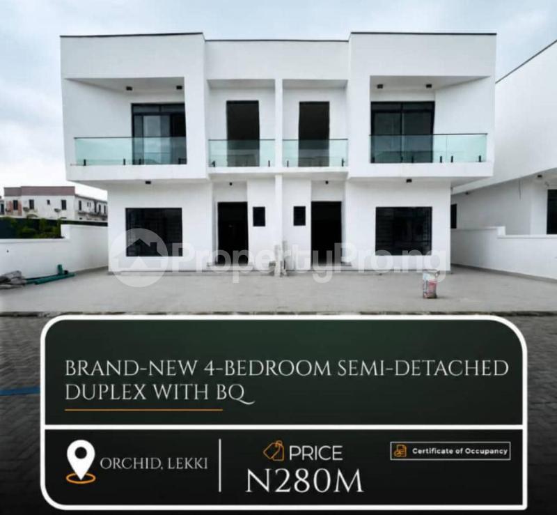 4 bedroom House for sale Lekki Phase 1 Orchid Lekki Lagos