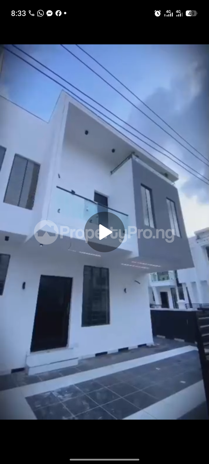 4 bedroom House for sale Ajah Lagos