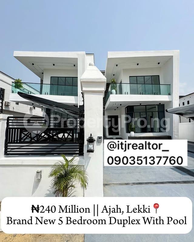 5 bedroom House for sale Ajah Lagos