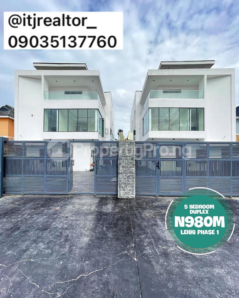 5 bedroom House for sale Lekki Phase 1 Lekki Lagos