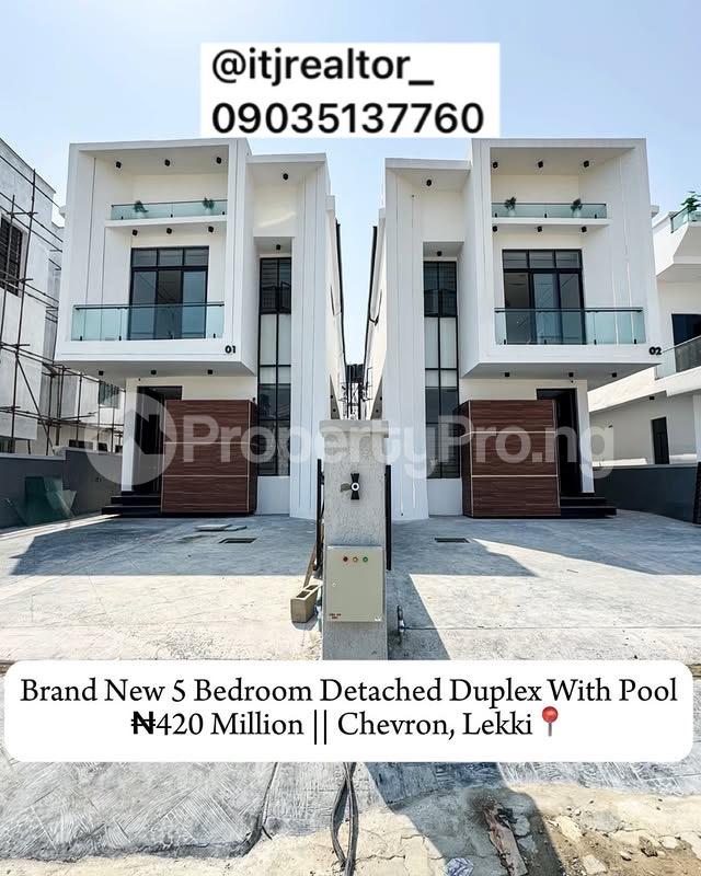 5 bedroom House for sale chevron Lekki Lagos