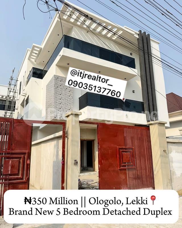 5 bedroom House for sale Ologolo Lekki Lagos