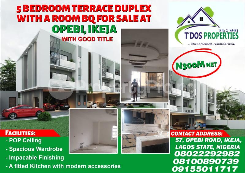 5 bedroom House for sale  Opebi Ikeja Lagos - 0
