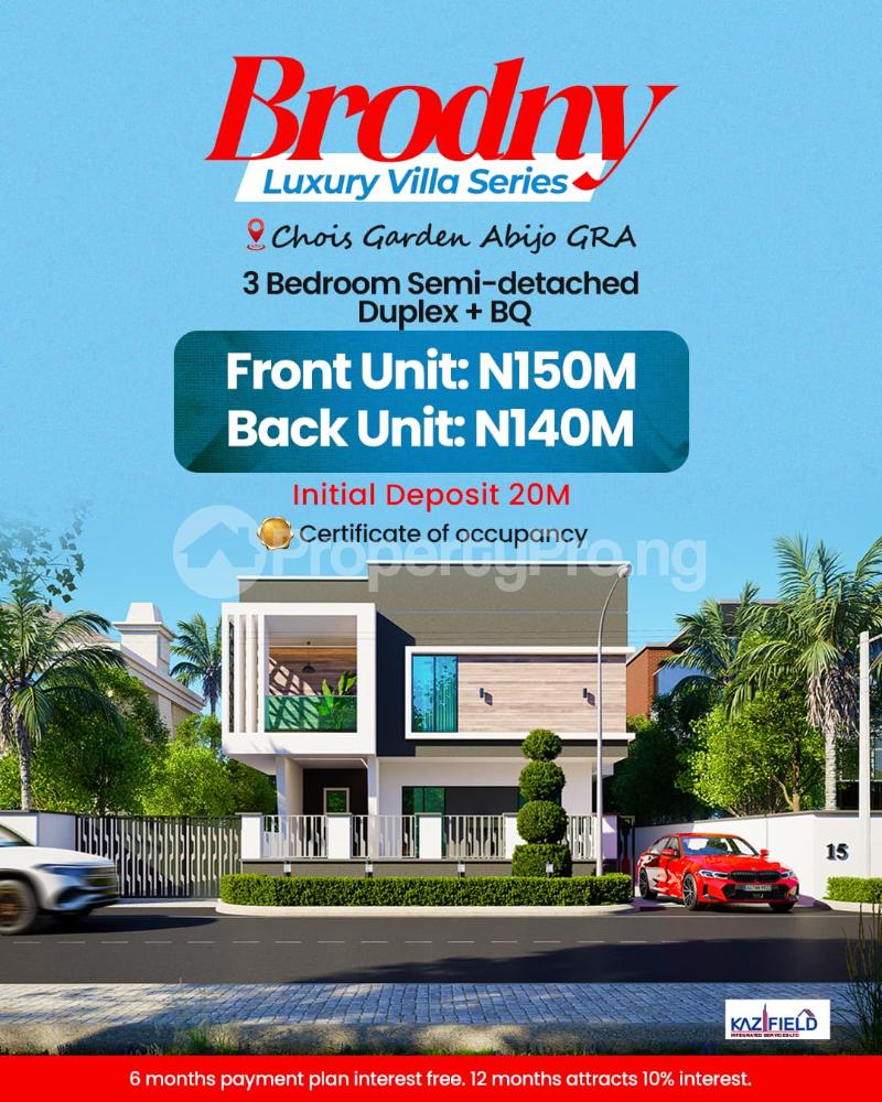 3 bedroom House for sale Abijo Gra Lagos State Abijo Ajah Lagos - 0