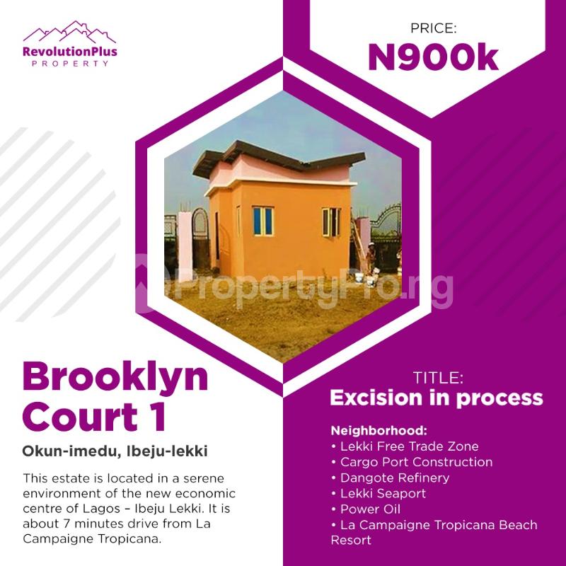 Land for sale Okun Imedu, Ibeju Lekki. Ibeju-Lekki Lagos