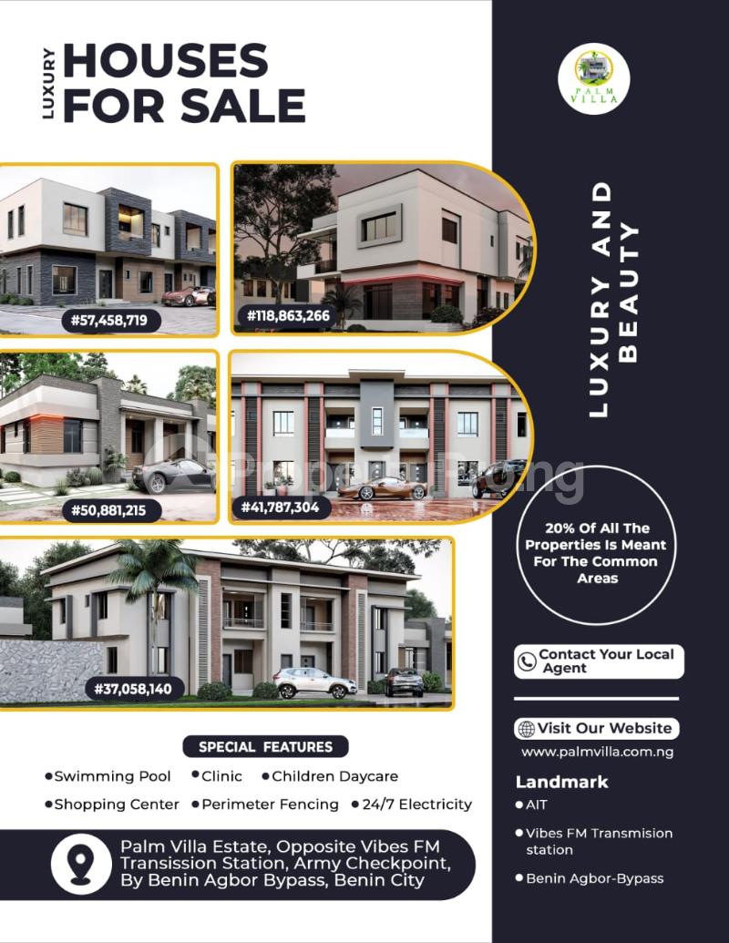 House for sale Arbor Bypass Opposite Vibes Fm Oredo Edo
