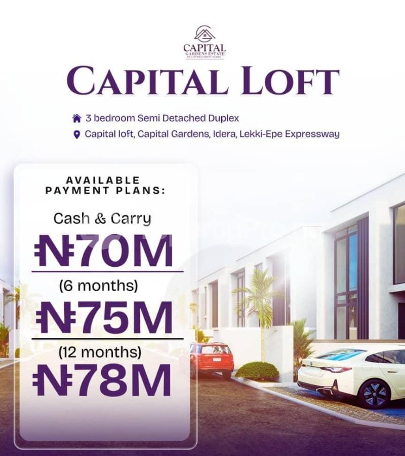 3 bedroom House for sale Eleko Ibeju-Lekki Lagos