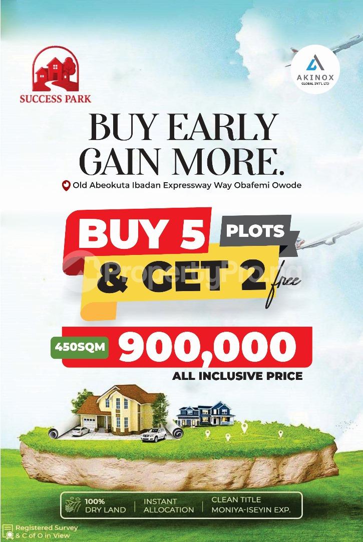 Land for sale Obafemi Owode Ogun - 0