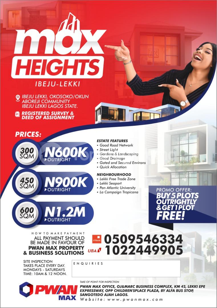 Land for sale ... Ibeju-Lekki Lagos