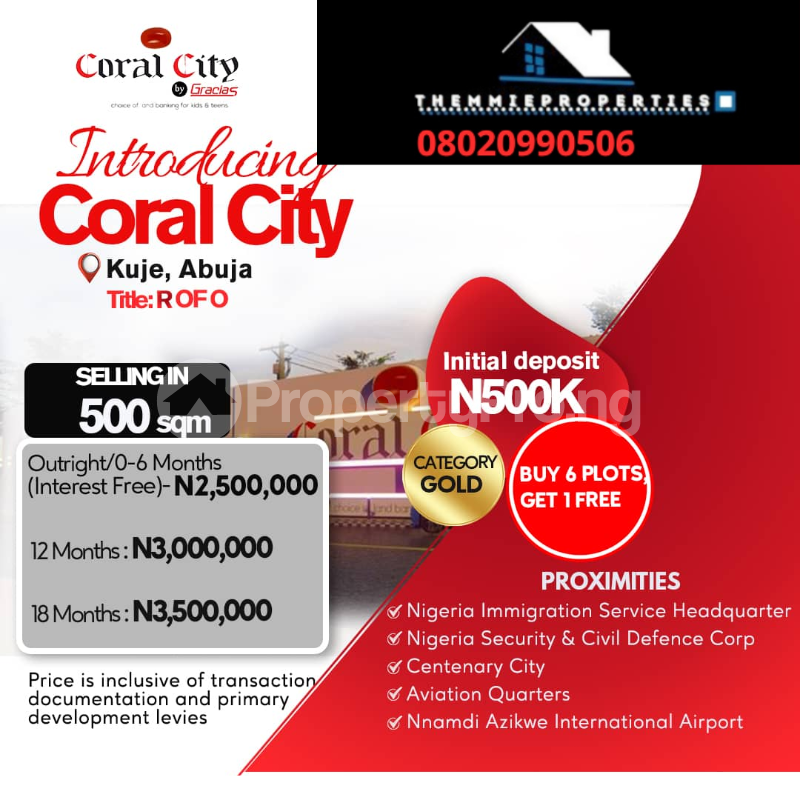 Land for sale Kuje Abuja