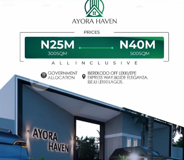 Land for sale Iberekodo Ibeju-Lekki Lagos - 0