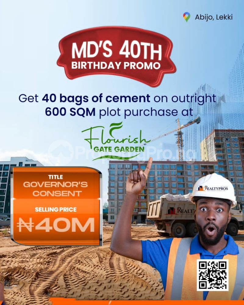 Land for sale Flurish Estate Abijo Ajah Lagos - 0