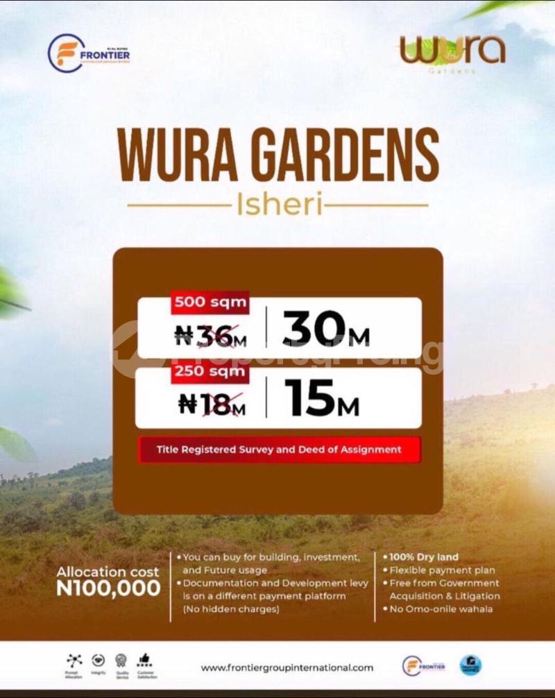 Land for sale Idowo Egba Bustop, Behind Diamond Estate, Lasu/igando Road, Isheri. Alimosho Lagos