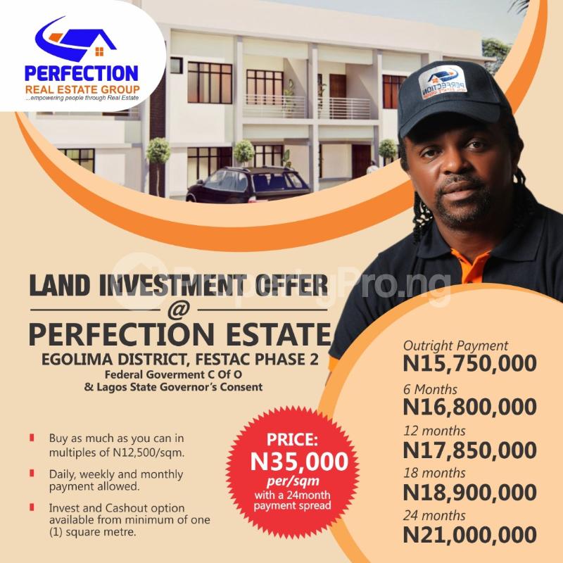 Land for sale Festac Amuwo Odofin Lagos