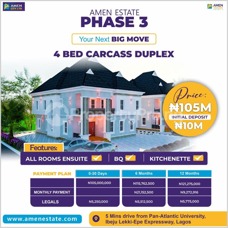Land for sale Itunu City, Lekki Aviation Estate, Eleganza, Pan African University Eleko Ibeju-Lekki Lagos