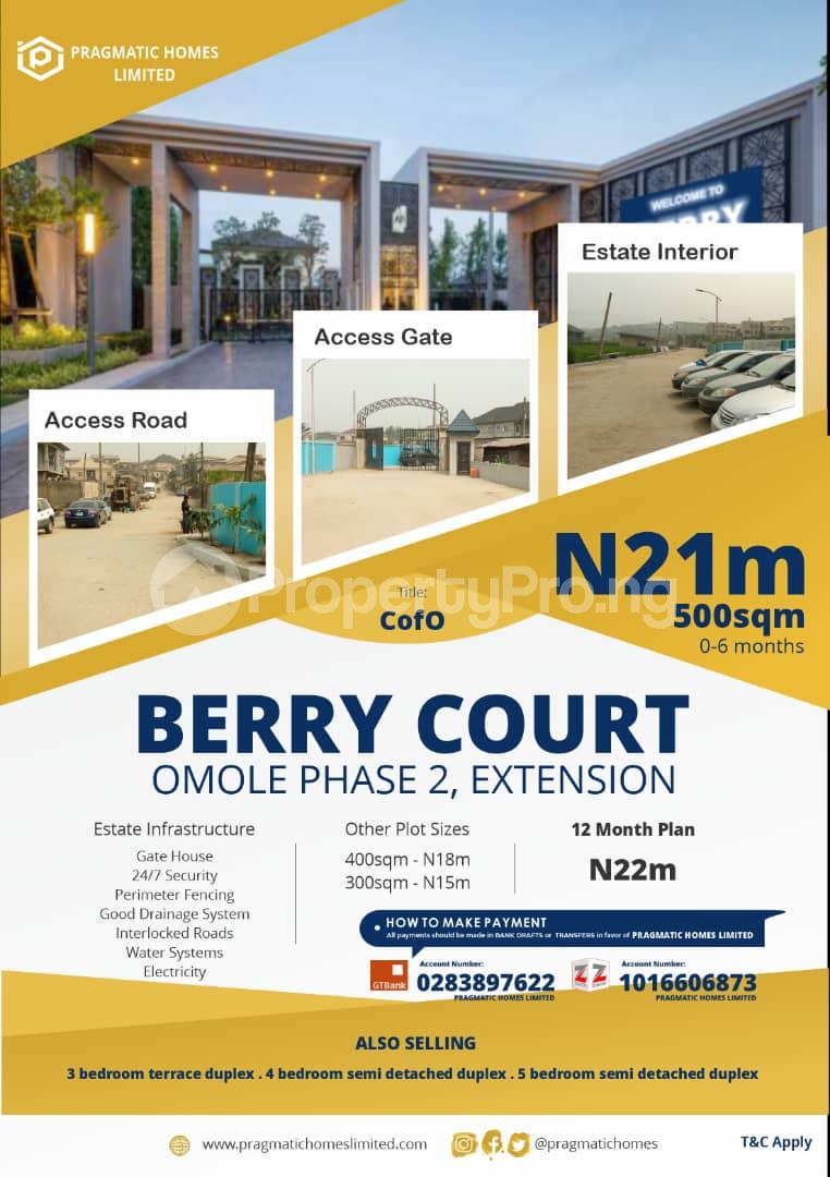3 bedroom Land for sale Omole Phase 2, Extension Alausa Ikeja Lagos