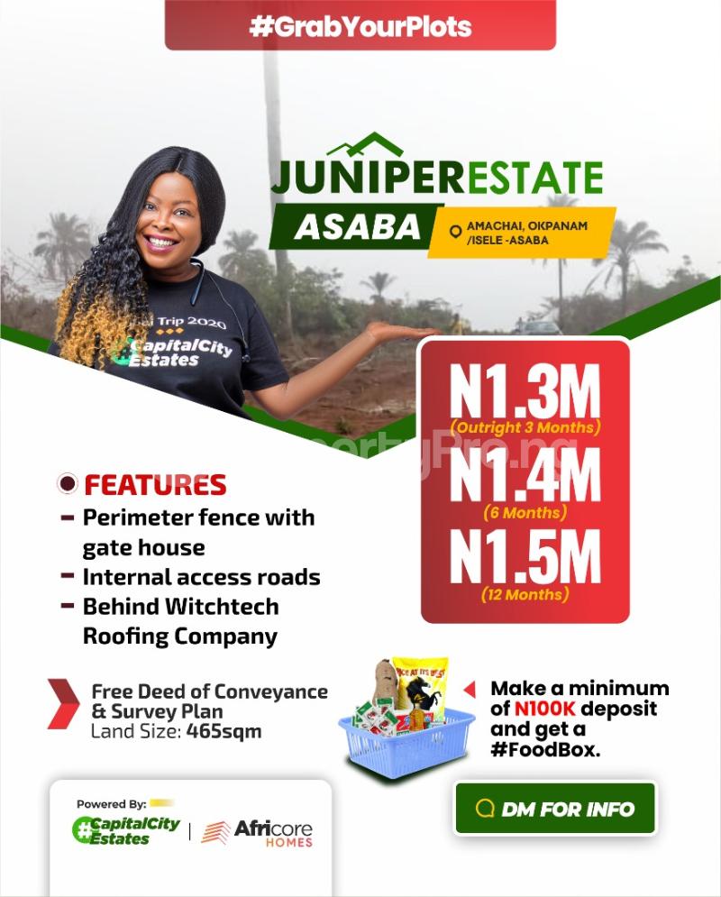 Land for sale   Asaba Delta